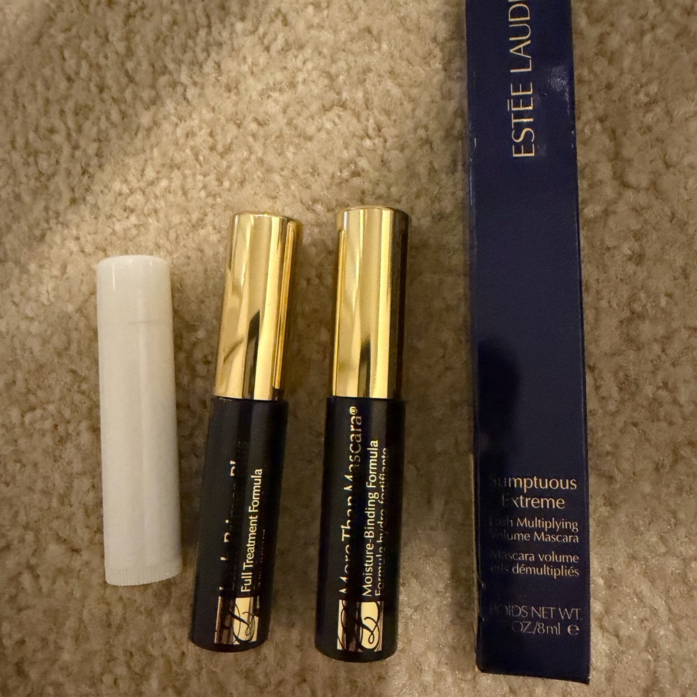 Estée Lauder new Sumptuous Extreme Mascara mini mascara lash primer conditioner